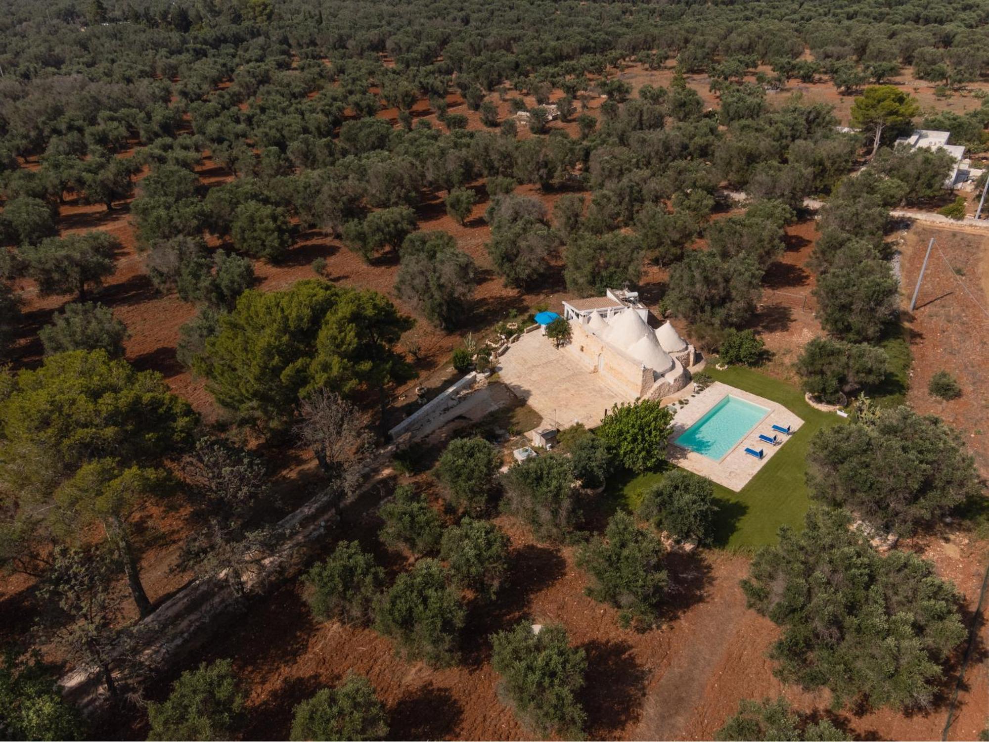 Trullo Tarantini Con Piscina Privata Apartment Latiano ภายนอก รูปภาพ